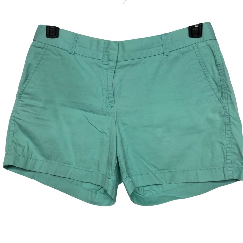 J CREW CHINO BROKEN 100% COTTON SHORTS SIZE 8